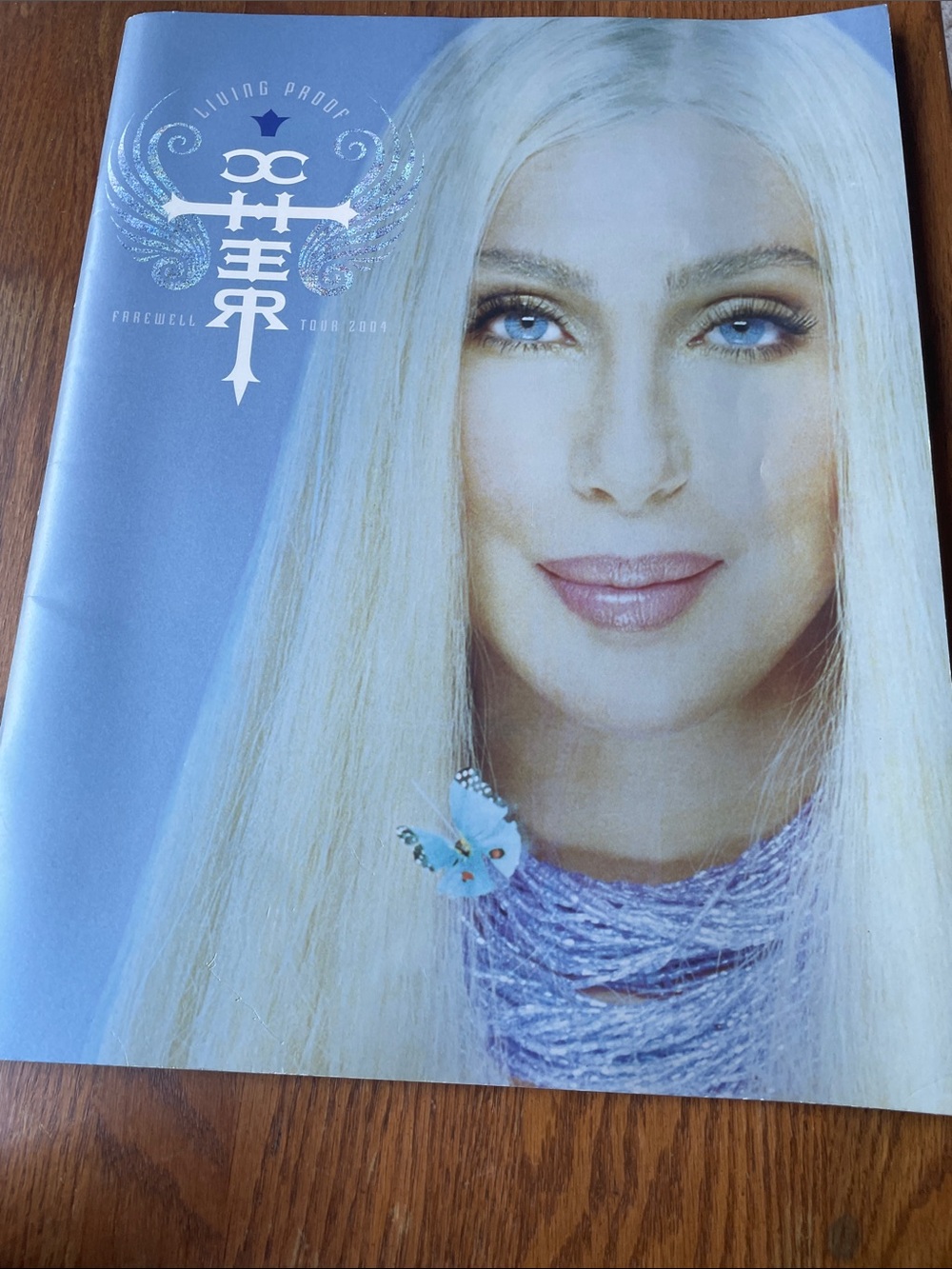 Cher Living Proof Farewell Tour Concert program
